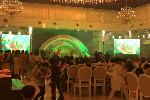 Banquet Hall for WEDDING OCCASION
